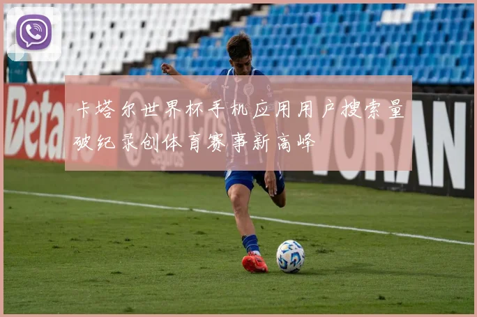 卡塔尔世界杯手机应用用户搜索量破纪录创体育赛事新高峰