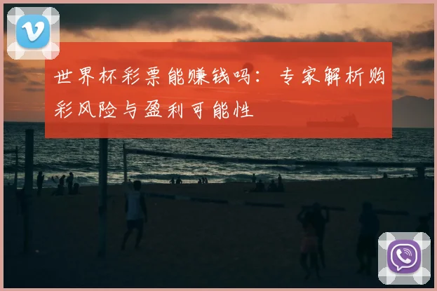 世界杯彩票能赚钱吗：专家解析购彩风险与盈利可能性
